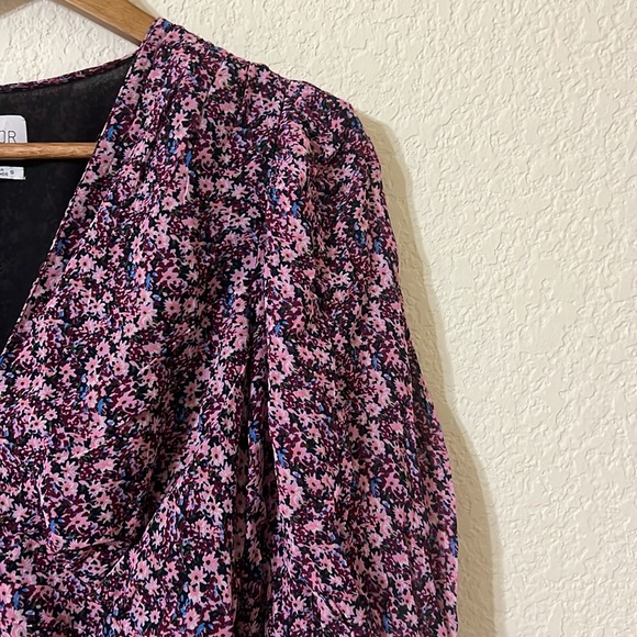 SAYLOR | Blossom Floral Print Ruched Maxi Dress Women’s S - Picture 4 of 7